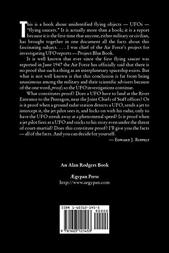 The Report on Unidentified Flying Objects by Edward J. Ruppelt, UFOs & Extraterrestrials, Social Science, Conspiracy Theories, P,Used