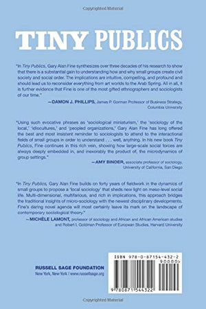 Tiny Publics: A Theory of Group Action and Culture (The Russell Sage Foundation Series on Trust),Used