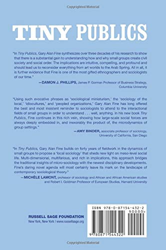 Tiny Publics: A Theory of Group Action and Culture (The Russell Sage Foundation Series on Trust),Used