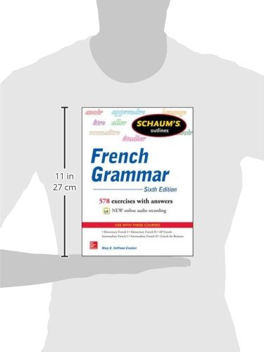 Schaum's Outline of French Grammar,Used
