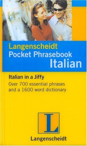 Langenscheidt Pocket Phrasebook Italian: with Travel Dictionary and Grammar (English and Italian Edition),New