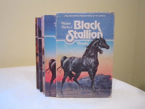 Walter Farley's Black Stallion Books (4volume boxed set),Used