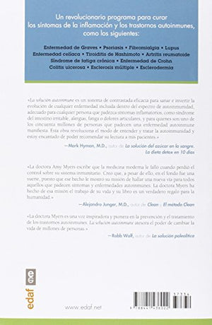 La solucin autoinmune: Prevenir e invertir el espectro de sintomas y enfermedades autoinmunes (Spanish Edition),New