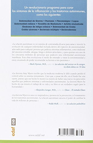 La solucin autoinmune: Prevenir e invertir el espectro de sintomas y enfermedades autoinmunes (Spanish Edition),New