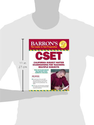 Barron's CSET: California Subject Matter Exams for Teachers: Multiple Subjects,Used