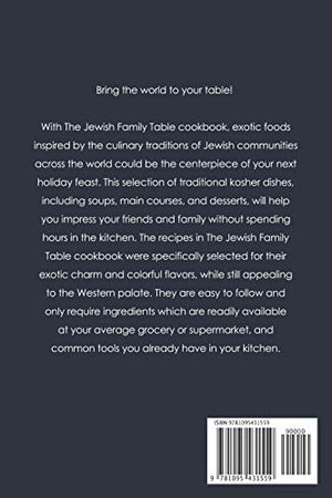 The Jewish Family Table: Traditional Cuisine from Jewish Communities Around the World,Used