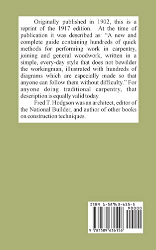 Modern Carpentry: A Practical Manual,Used