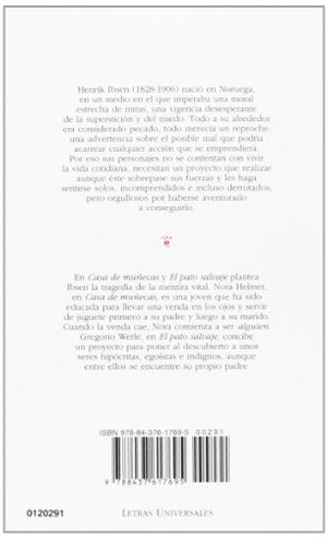 Casa de munecas & El pato salvaje/ A Doll's House & The Wild Duck (Letras Universales) (Spanish Edition),Used