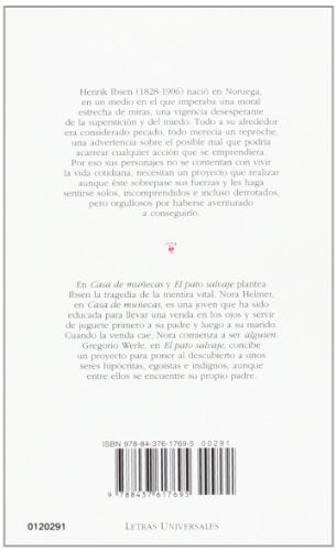 Casa de munecas & El pato salvaje/ A Doll's House & The Wild Duck (Letras Universales) (Spanish Edition),Used