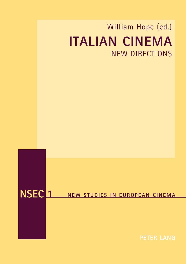 Italian Cinema: New Directions (New Studies In European Cinema),Used