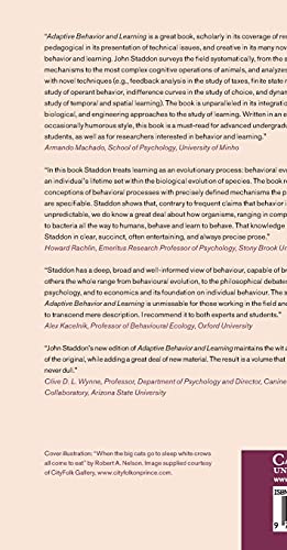 Adaptive Behavior and Learning,Used