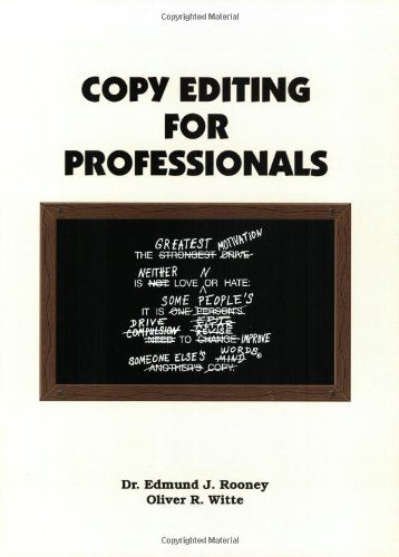 Copy Editing for Professionals,Used