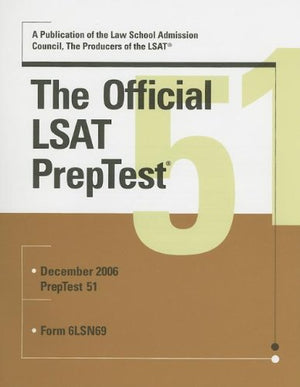 The Official LSAT PrepTest 51,Used