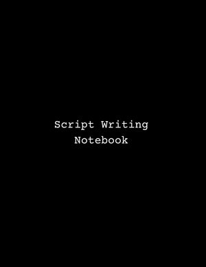 Script Writing Notebook: Blank screenwriting notebook with screenplay structure beat sheet template outline & vomit draft format,Used