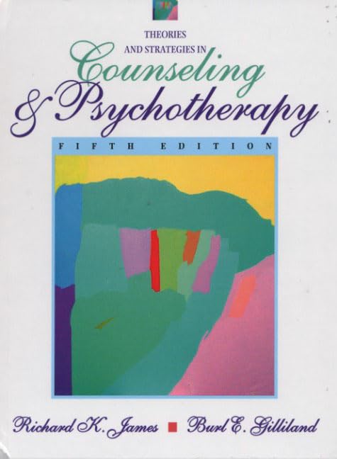 Theories and Strategies in Counseling and Psychotherapy (5th Edition),New