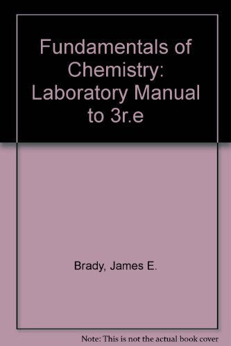 Fundamentals Of Chemistry With Tront Eureka