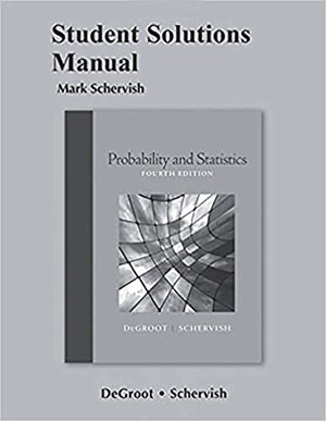Student Solutions Manual for Probability and Statistics,New