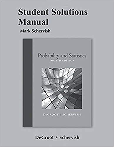 Student Solutions Manual for Probability and Statistics,New