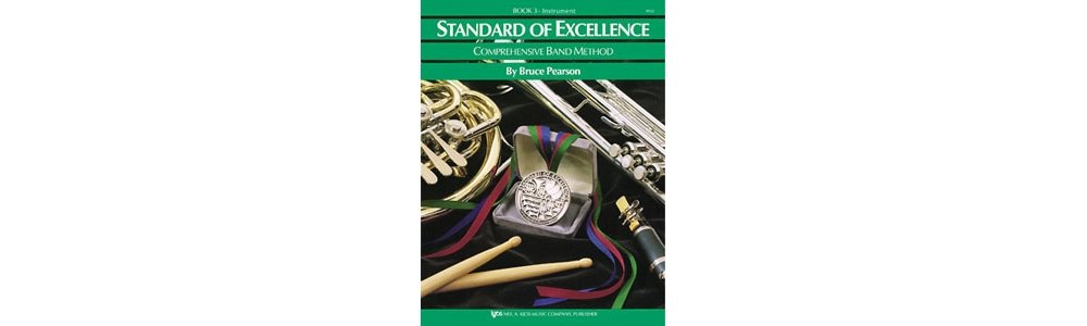 W23XE  Standard of Excellence Book 3  Alto Saxophone,Used