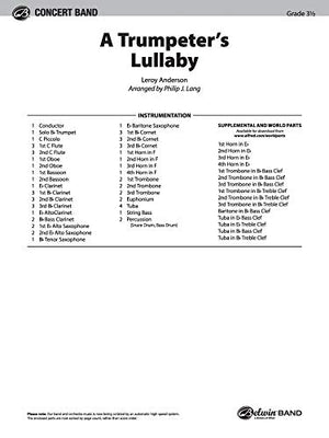 A Trumpeter's Lullaby (Belwin Concert Band),Used