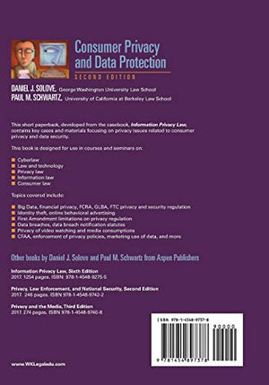 Consumer Privacy and Data Protection (Aspen Select Series),Used