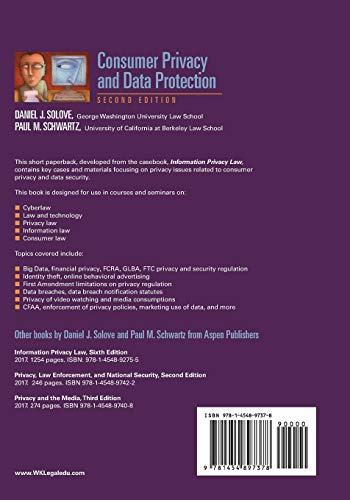 Consumer Privacy and Data Protection (Aspen Select Series),Used