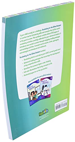 Vocabulary for the Gifted Student Grade 1 (For the Gifted Student): Challenging Activities for the Advanced Learner,Used