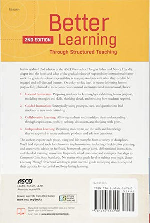 Better Learning Through Structured Teaching: A Framework For The Gradual Release Of Responsibility