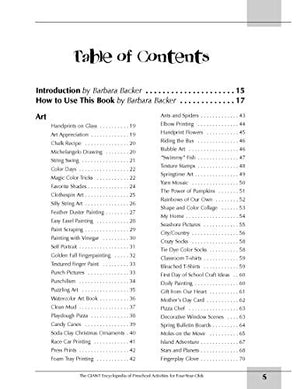 The GIANT Encyclopedia of Preschool Activities for FourYearOlds: Over 600 Activities Created by Teachers for Teachers (The GIA,Used
