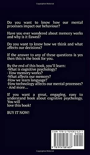 Cognitive Psychology: A Guide to Neuropsychology, Neuroscience and Cognitive Psychology (Introductory),Used