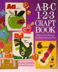 ABC 123 Craft Book: Make a Cloth Book of Exciting Learning Toys,Used