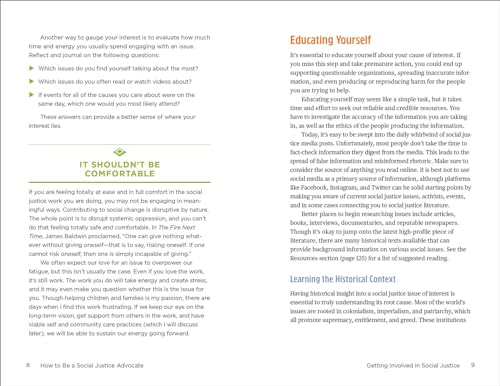 How to Be A Social Justice Advocate: Create Positive Change in Your Home, Community, and World,Used