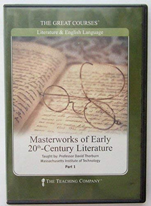 Great Courses: Masterworks Of Early 20Thcentury Literature,Used