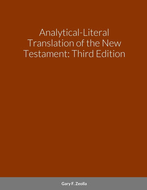 Analyticalliteral Translation Of The New Testamentoe,New