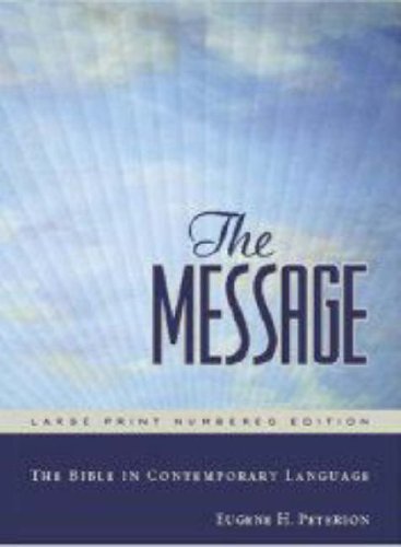 The Message Bible [International Paperback],Used