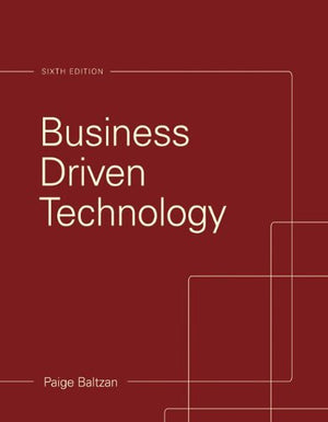 Loose Leaf for Business Driven Technology,Used