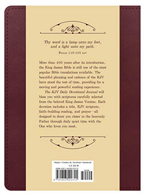 The KJV Daily Devotional Journal,New