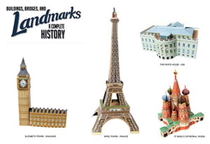 Buildings, Bridges, And Landmarks: A Complete History: A Modelmaking And Collector'S Book In One