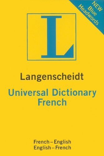 Langenscheidt's Universal French Dictionary: FrenchEnglish EnglishFrench (French Edition),Used