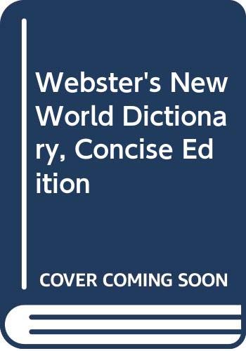 Webster's New World Dictionary, Concise Edition,Used