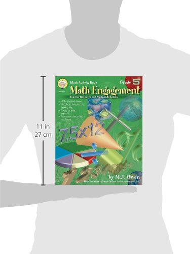 Math Engagement, Grade 5: Teacher Resource and Student Activities,Used