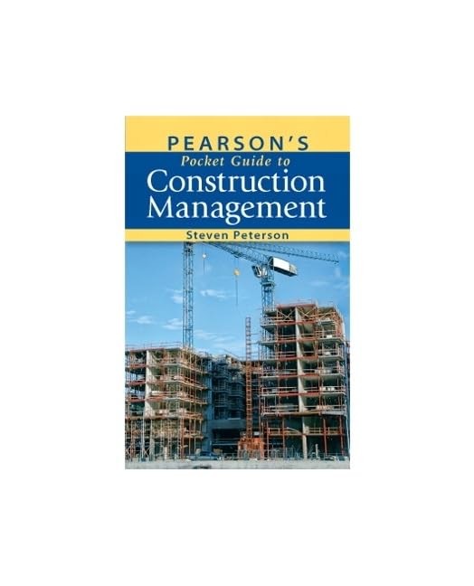 Pearson's Pocket Guide to Construction Management,Used
