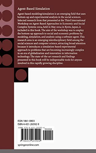 Agentbased Simulation: From Modeling Methodologies To Realworld Applications: Post Proceedings Of The Third International Work