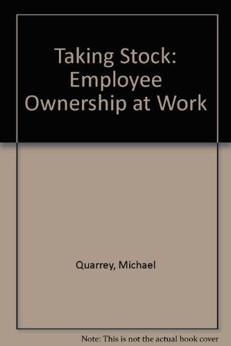 Taking Stock: Employee Ownership At Work,Used