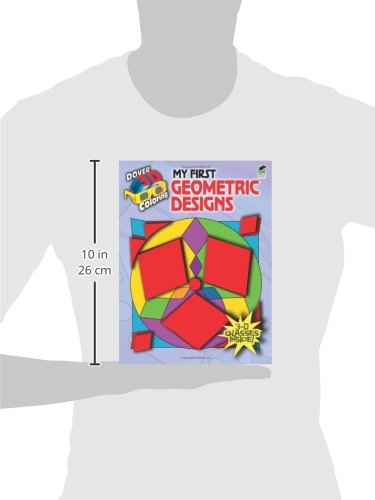 3D Coloring Book: My First Geometric Designs (Dover Design Coloring Books),Used