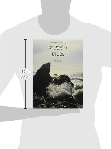 Stravinsky Etudes Op.7 No. 3 (Kalmus Edition),Used