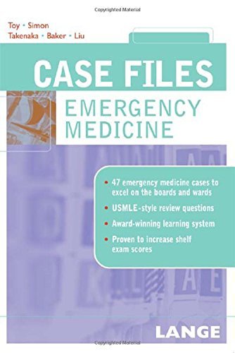 Case Files Emergency Medicine (LANGE Case Files),Used