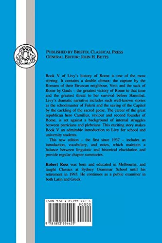Livy: Book V (Latin Texts),Used