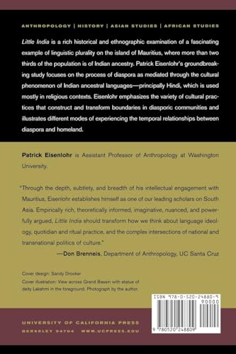 Little India: Diaspora, Time, and Ethnolinguistic Belonging in Hindu Mauritius,Used