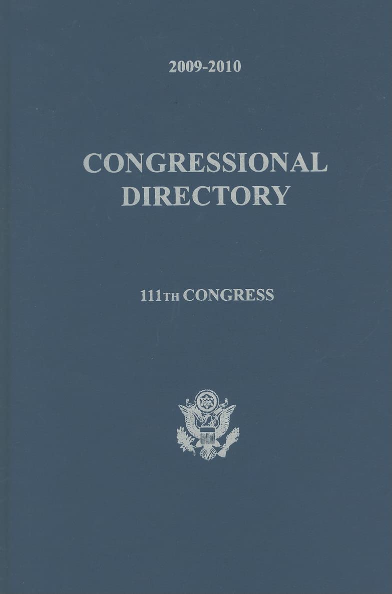 Official Congressional Directory, 111th Congress (Official Congressional Directory (Hardcover)),Used